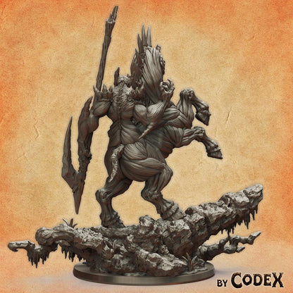 Nuckelavee, Demonic Nightmare Horseman Miniature for Tabletop Roleplaying games by Codex Universalis