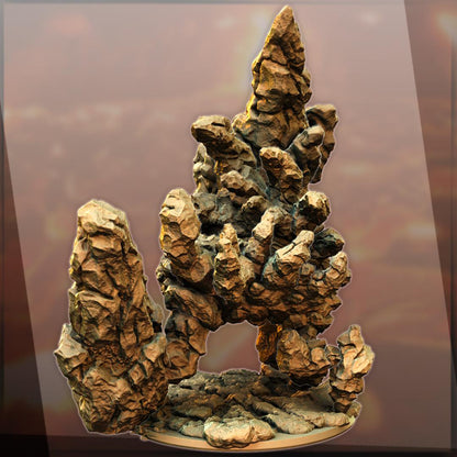 Zodon the Awaken, Heroic Lava Spirit Miniature for Tabletop Roleplaying games by Codex Universalis