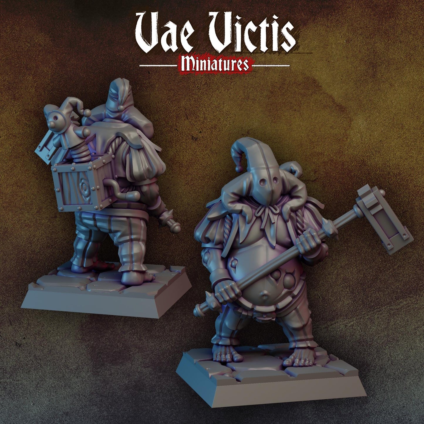 Corrupted Circus Miniatures, Bits and Weapon Conversions Fantasy by Vae Victis, perfect for Fantasy tabletop Wargames