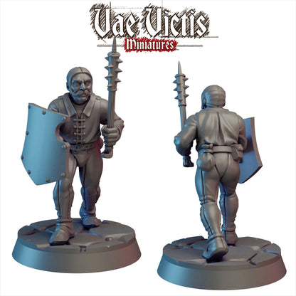 Daring Adventurers, Cursed City Mercenaries by Vae Victis, perfect for Fantasy Wargames and Tabletop RPGs