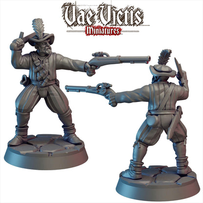 Daring Adventurers, Cursed City Mercenaries by Vae Victis, perfect for Fantasy Wargames and Tabletop RPGs