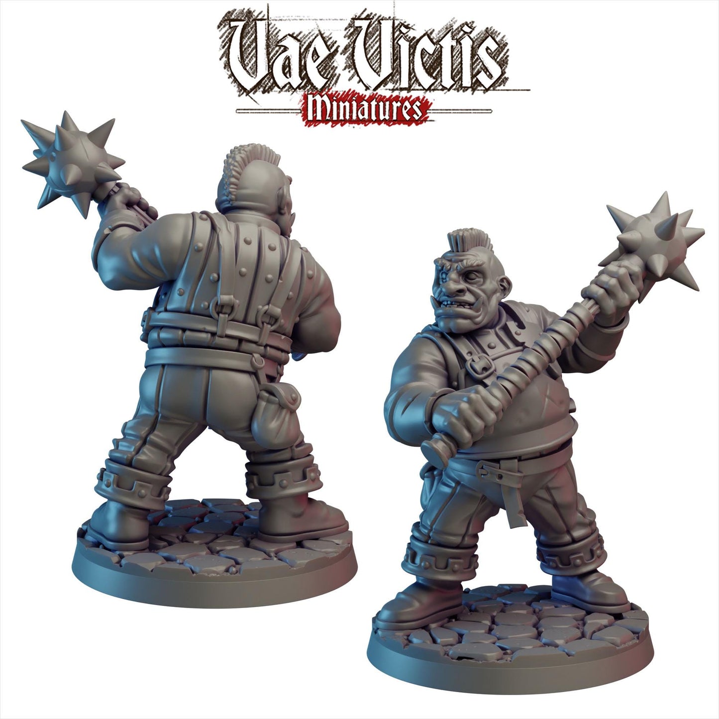 Ogre mercenaries, Cursed City Mercenaries by Vae Victis, perfect for Fantasy Wargames and Tabletop RPGs