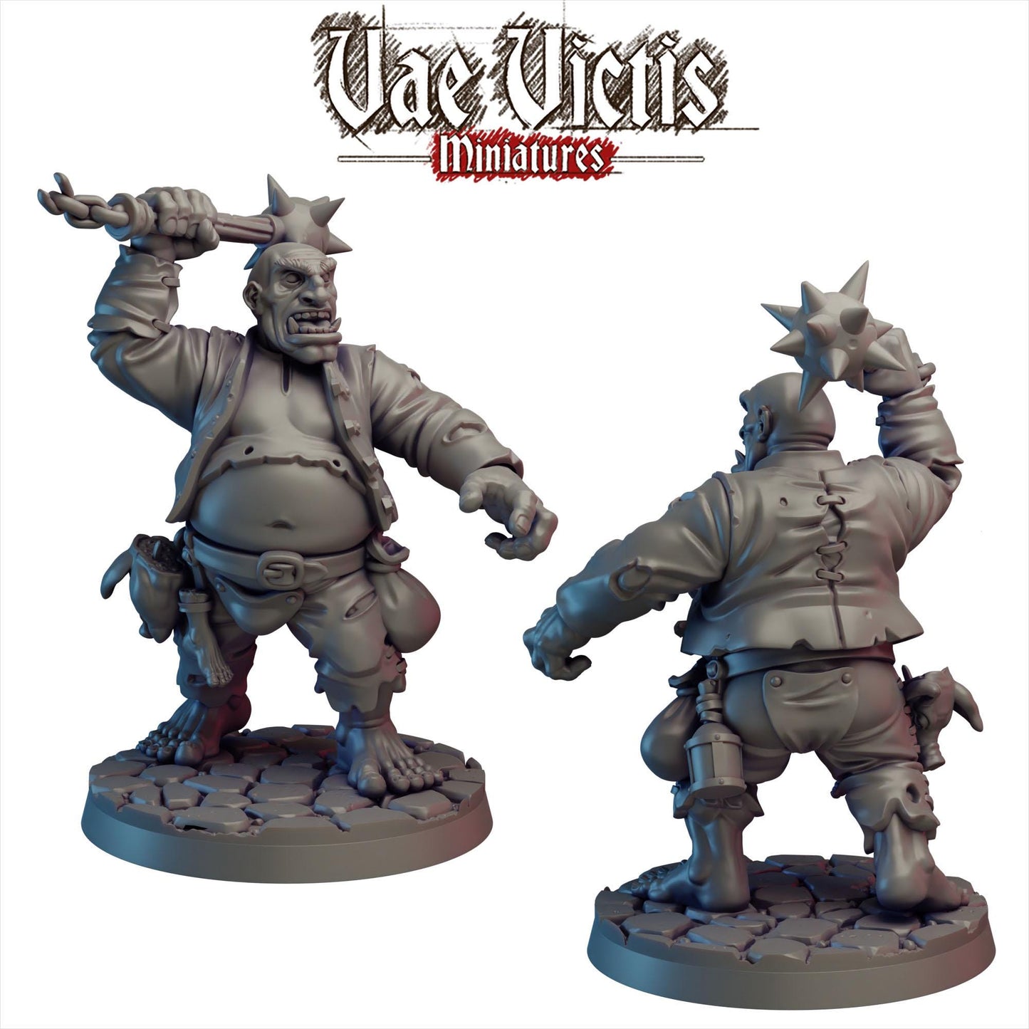 Ogre mercenaries, Cursed City Mercenaries by Vae Victis, perfect for Fantasy Wargames and Tabletop RPGs