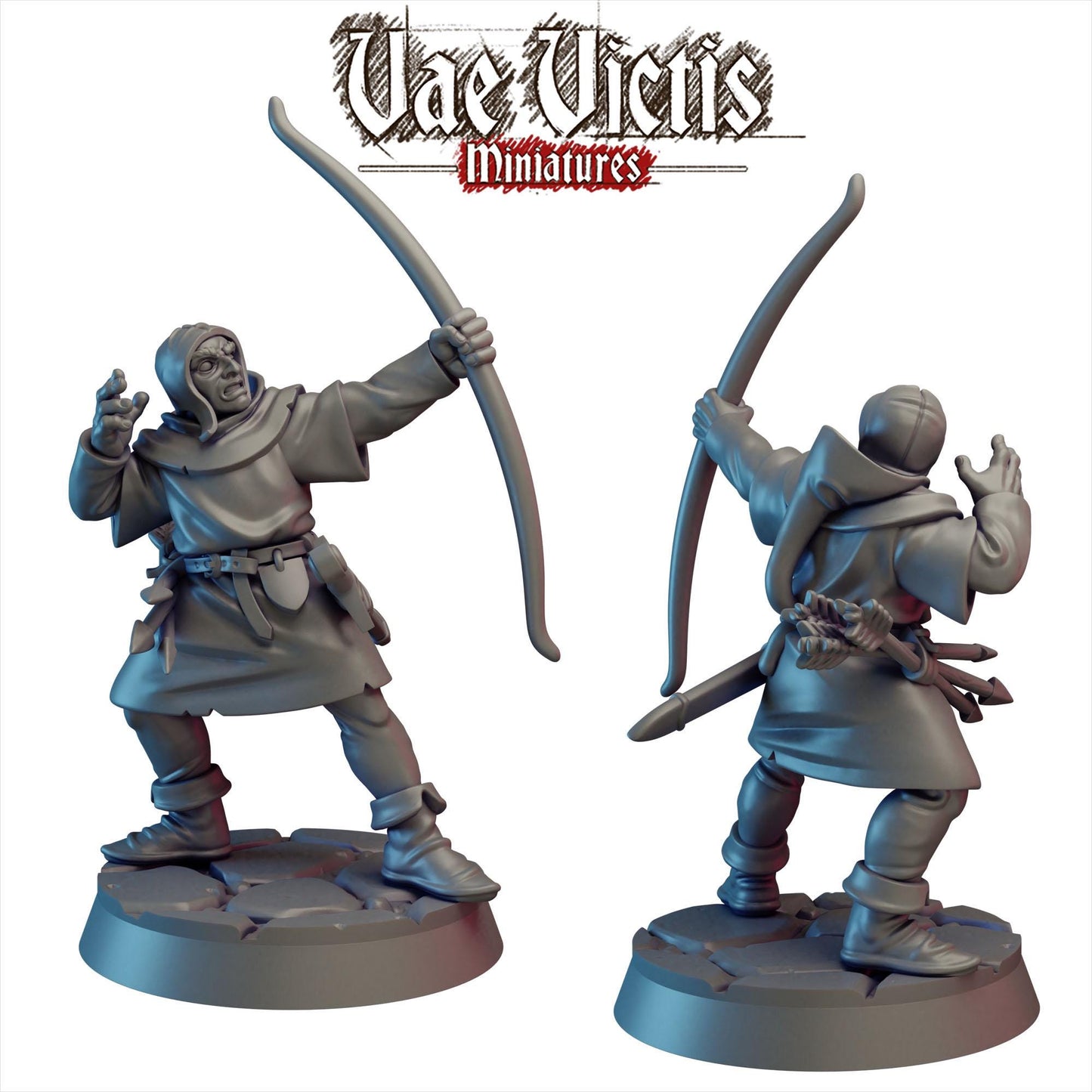Bowmen of the Kingdom, Cursed City Mercenaries by Vae Victis, perfect for Fantasy Wargames and Tabletop RPGs