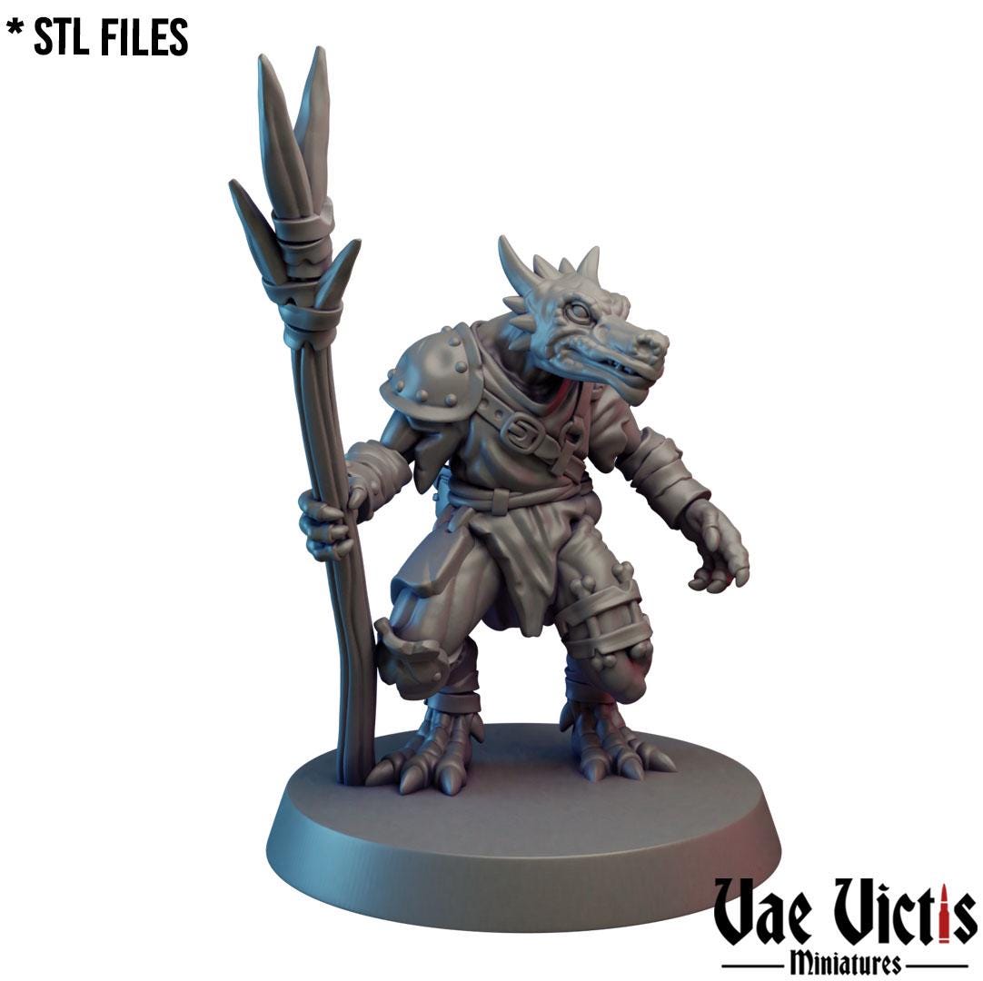 Kobold Warband, Adventurers and Mercenaries by Vae Victis, perfect for Fantasy Wargames and Tabletop RPGs