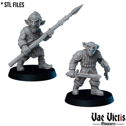 Goblin Adventurers, Adventurers and Mercenaries by Vae Victis, perfect for Fantasy Wargames and Tabletop RPGs