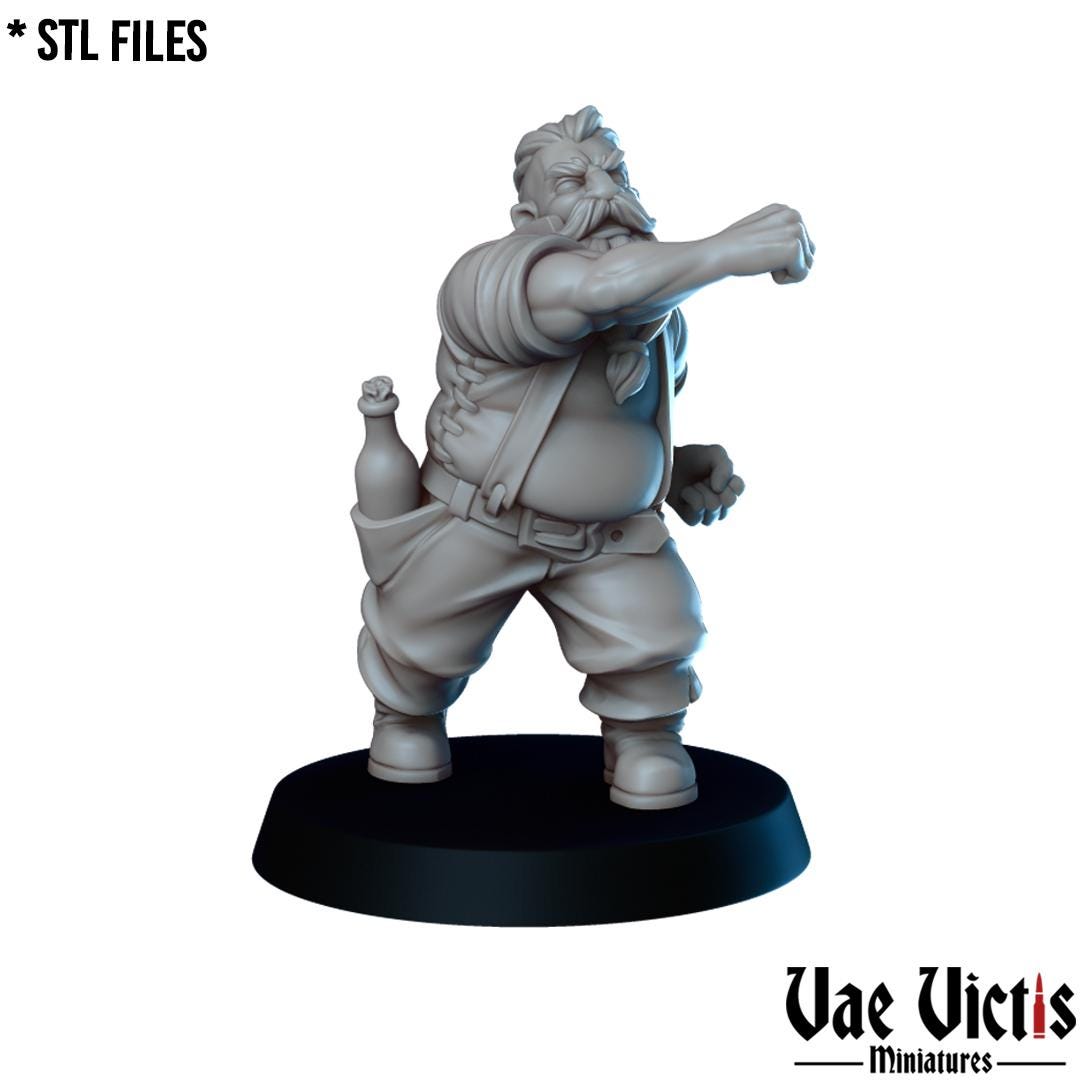 Bar Brawl, Adventurers and Mercenaries by Vae Victis, perfect for Fantasy Wargames and Tabletop RPGs