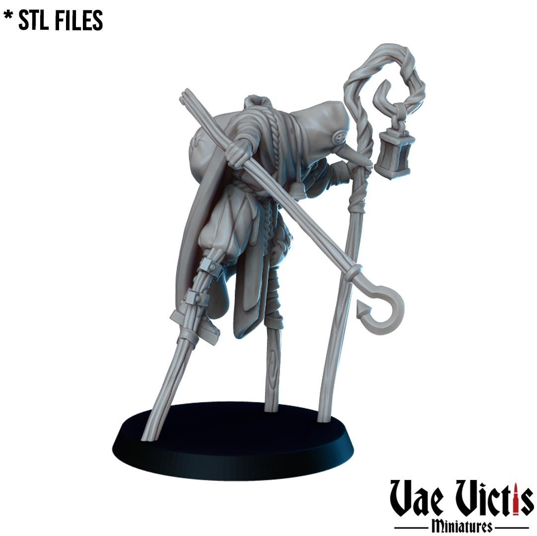 The Plague, Adventurers and Mercenaries by Vae Victis, perfect for Fantasy Wargames and Tabletop RPGs