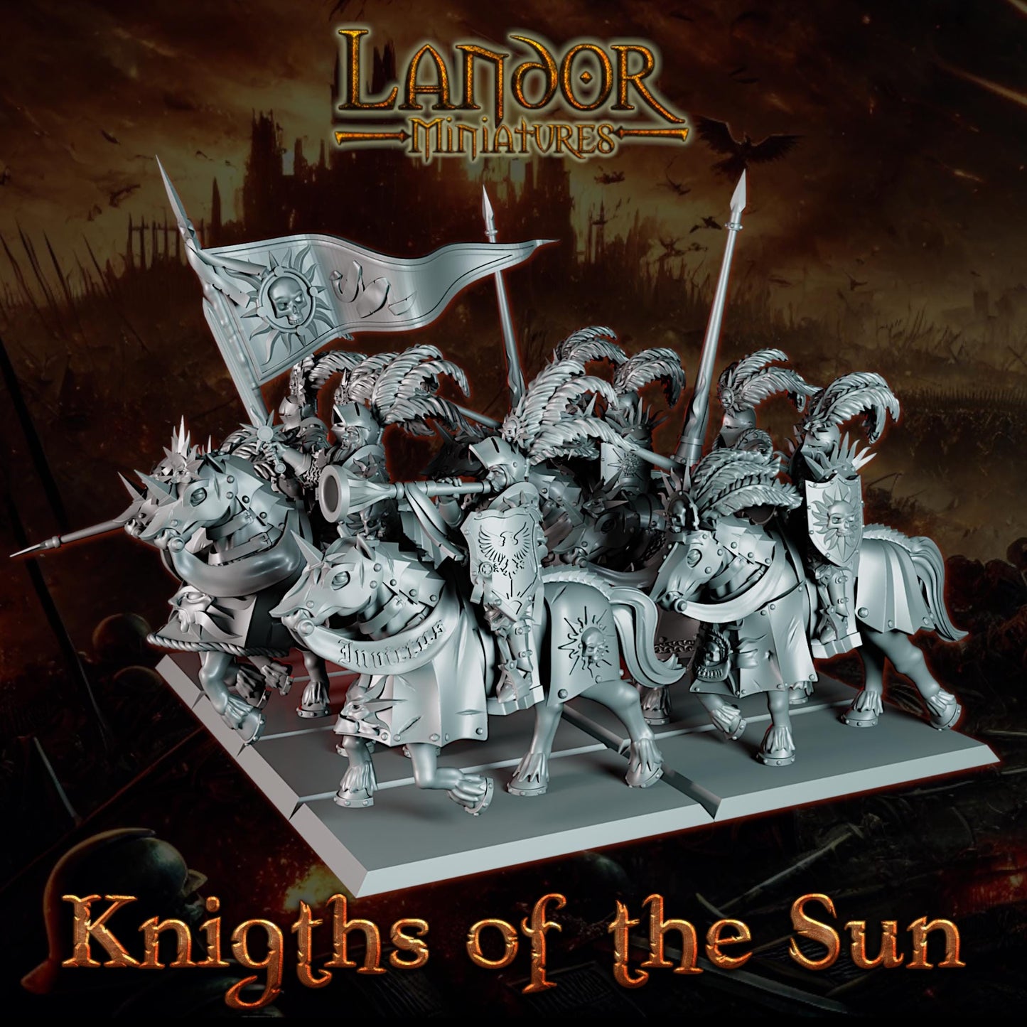 Knights of the Sun, Modular Empire miniatures by Landor Miniatures! Empire for Fantasy Wargames