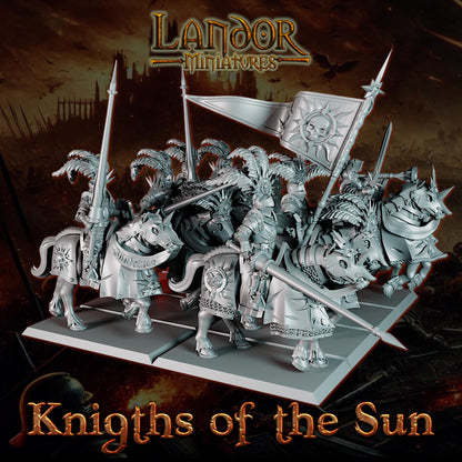 Knights of the Sun, Modular Empire miniatures by Landor Miniatures! Empire for Fantasy Wargames
