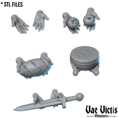 The Townfolks, Adventurers, Civilians and Mercenaries by Vae Victis, perfect for Fantasy Wargames and Tabletop RPGs