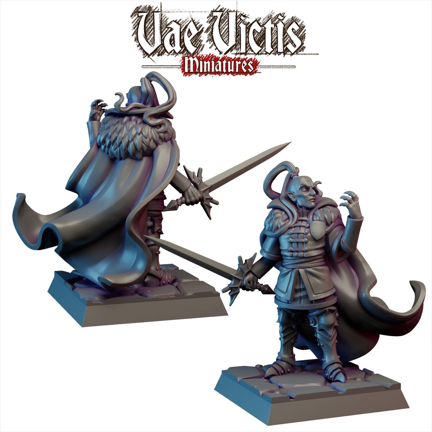 Aristocracy of the Night, Adventurers, Civilians and Mercenaries by Vae Victis, perfect for Fantasy Wargames and Tabletop RPGs