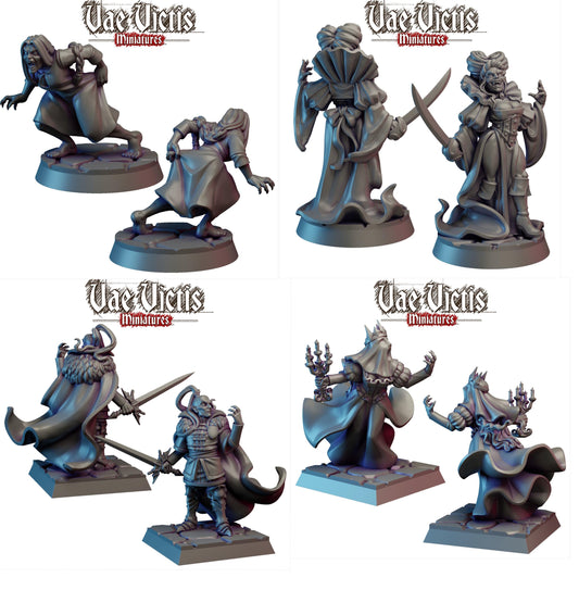 Aristocracy of the Night, Adventurers, Civilians and Mercenaries by Vae Victis, perfect for Fantasy Wargames and Tabletop RPGs