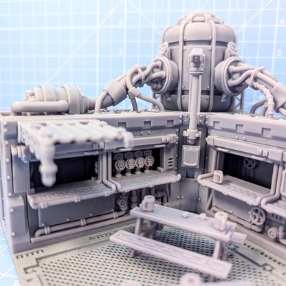 Rot River Pub - Risor District - Sci-Fi City Skirmish Wargaming Terrain by Print Minis