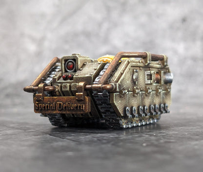 Hellion - Demolitions Vehicle and Remote Defence Vehicle - Kaledon Fortis Army, Sci-Fi Space Militia Soldiers by Print Minis