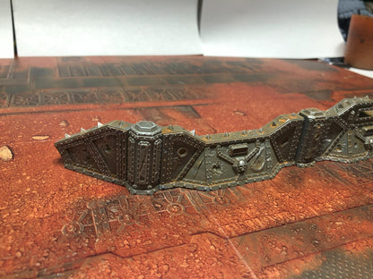 Barricade Wall Defence Line - Kaledon Fortis Army, Sci-Fi Space Militia Soldiers by Print Minis