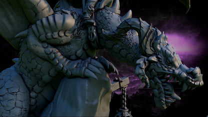 Dark Elves Warlord, Modular Dark Elven miniatures by Landor Miniatures! Dark Elves for Fantasy Wargames