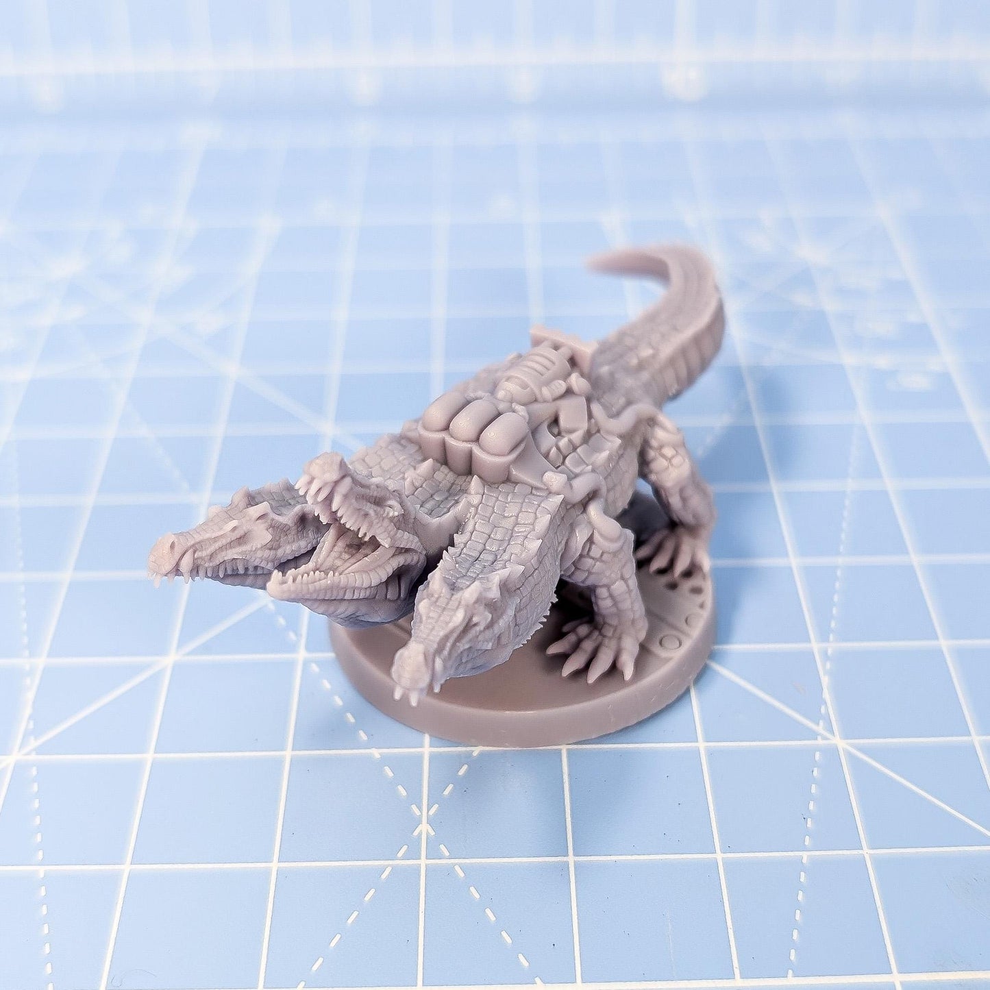 Trilogator - Fleshforged Gang Pet -  Sci-Fi Grimdark Gang Pet by Print Minis