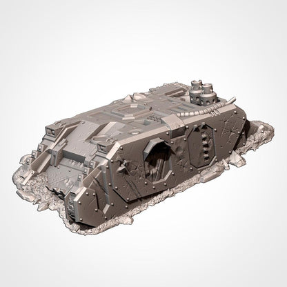 Modular CRASHED TANKS Txarli Factory Sci-Fi modular Wreckage Set, Perfect for Tabletop Wargames