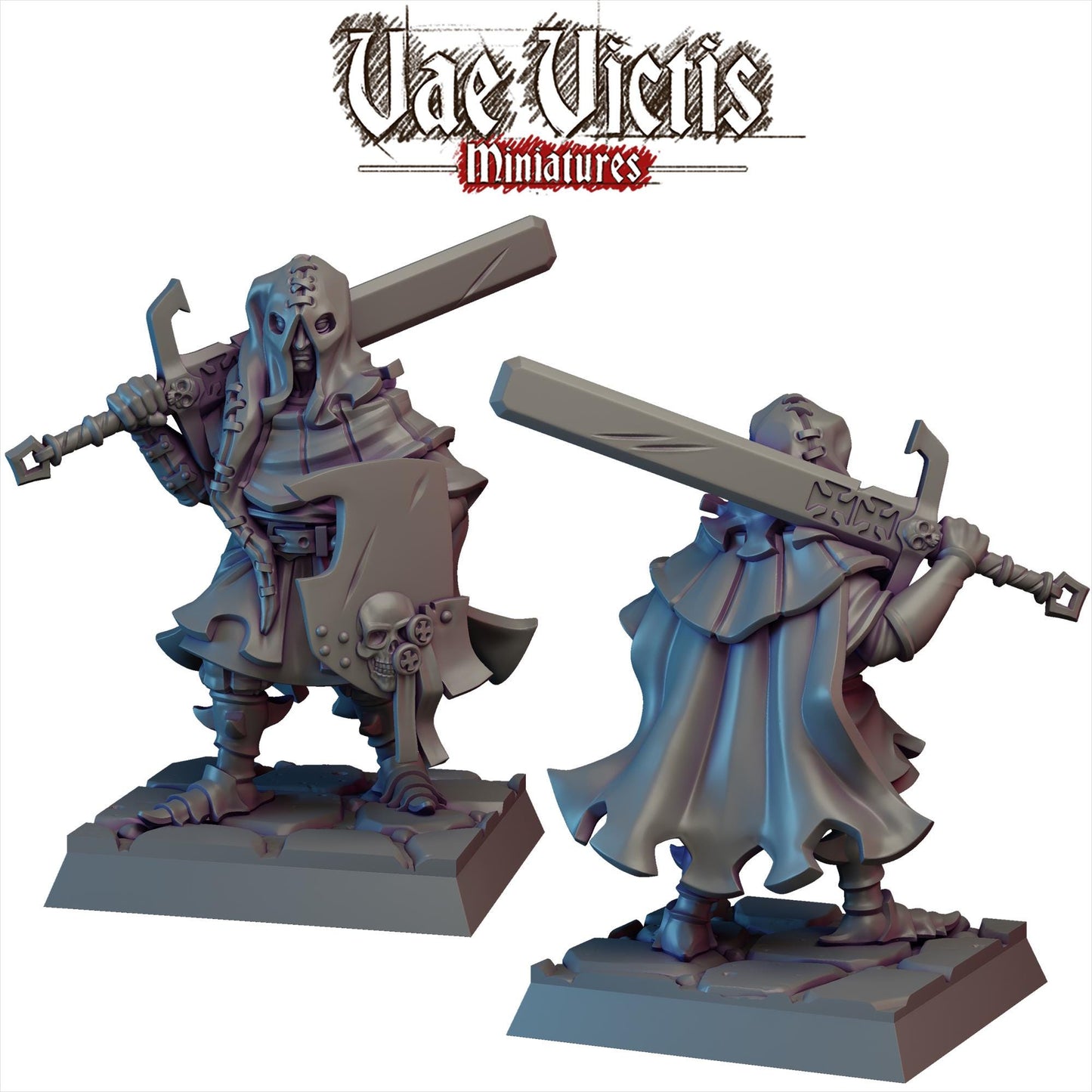 Ruined City Cultists,Fantasy Miniatures by Vae Victis, perfect for Fantasy Wargames and RPGs