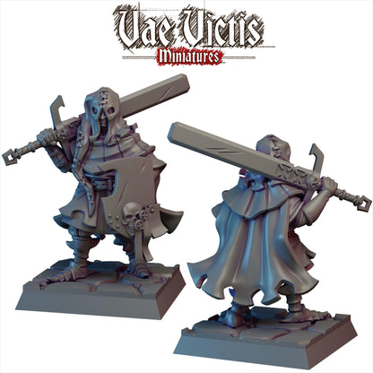 Ruined City Cultists,Fantasy Miniatures by Vae Victis, perfect for Fantasy Wargames and RPGs