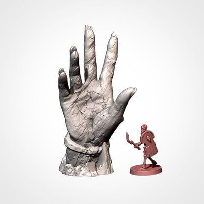 Modular ELF CONSTRUCTIONS terrain by Txarli Factory Fantasy Terrain Ruined Statues Set, Perfect for Tabletop Wargames