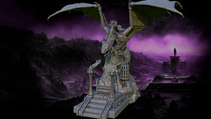 Dark Elves Warlord, Modular Dark Elven miniatures by Landor Miniatures! Dark Elves for Fantasy Wargames