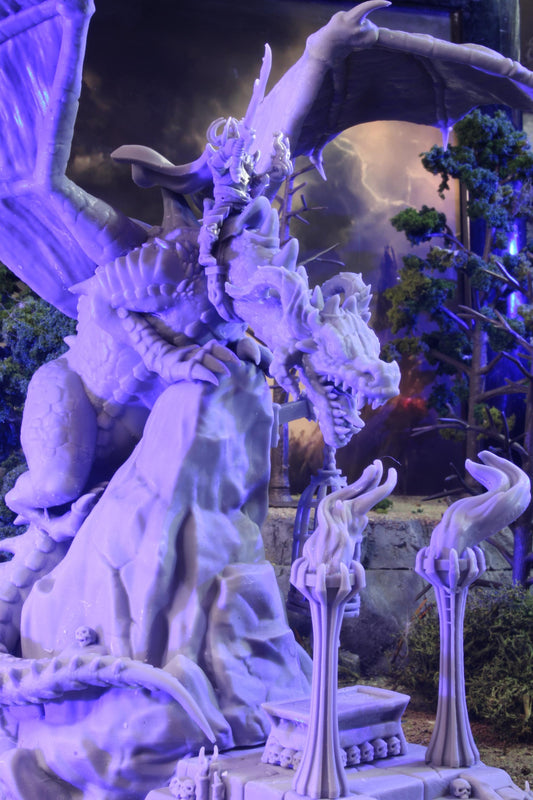 Dark Elves Warlord, Modular Dark Elven miniatures by Landor Miniatures! Dark Elves for Fantasy Wargames