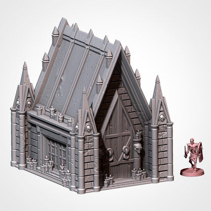 GRAVEYARD Modular Wargaming Gothic Necropolis Terrain by Txarli Factory for Tabletop Wargames