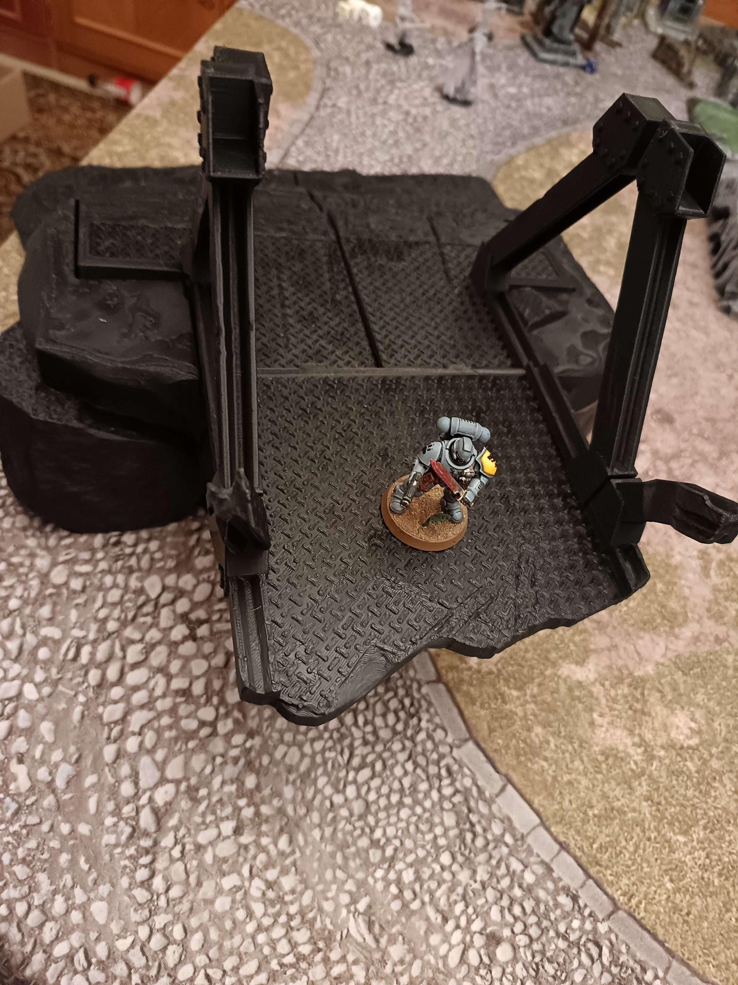 Modular METAL BRIDGES Terrain Cityscape Set, Perfect for Tabletop Wargames by Txarli Factory