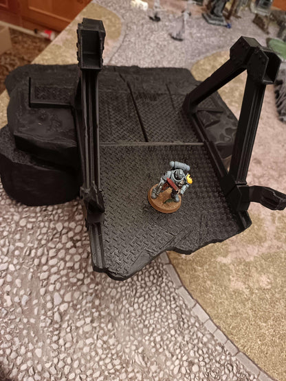 Modular METAL BRIDGES Terrain Cityscape Set, Perfect for Tabletop Wargames by Txarli Factory