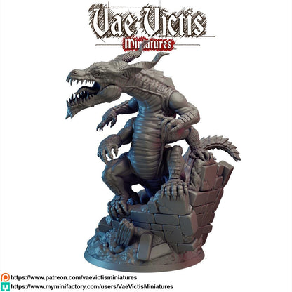 Behir, Gigantic Monster by Vae Victis, perfect for Fantasy Wargames and Tabletop RPGs