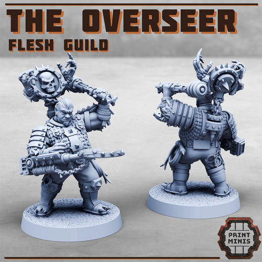 The Overseer - Flesh Guild - Sci-Fi Grimdark Mercenaries by Print Minis