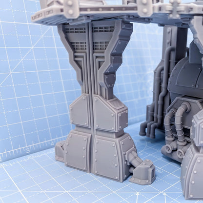 Rustspire Foundry - Sci-Fi Space Industrial Terrain by Print Minis