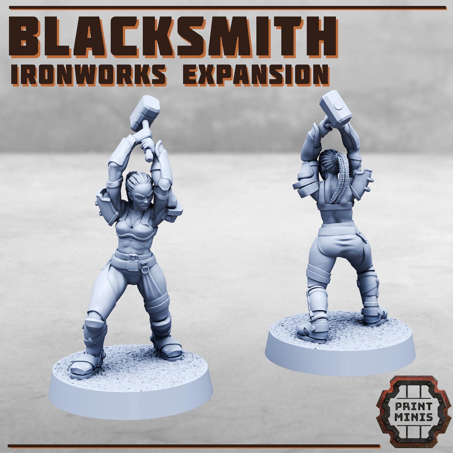 Forge Works - Ironworks Expansion - Sci-Fi Space Industrial Terrain by Print Minis
