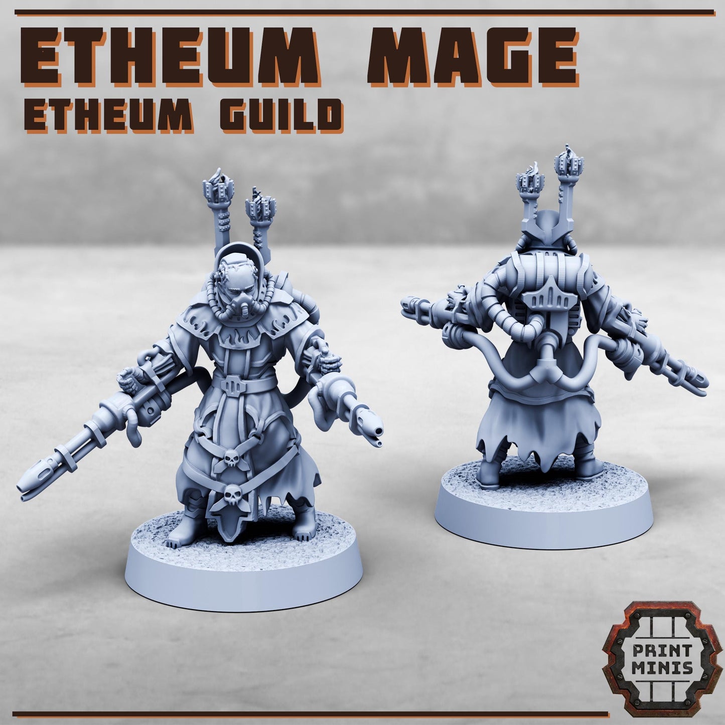 Etheum Fuel Guild - Ultimate Kit-  Sci-Fi Grimdark  Tax Collector Mercenaries by Print Minis