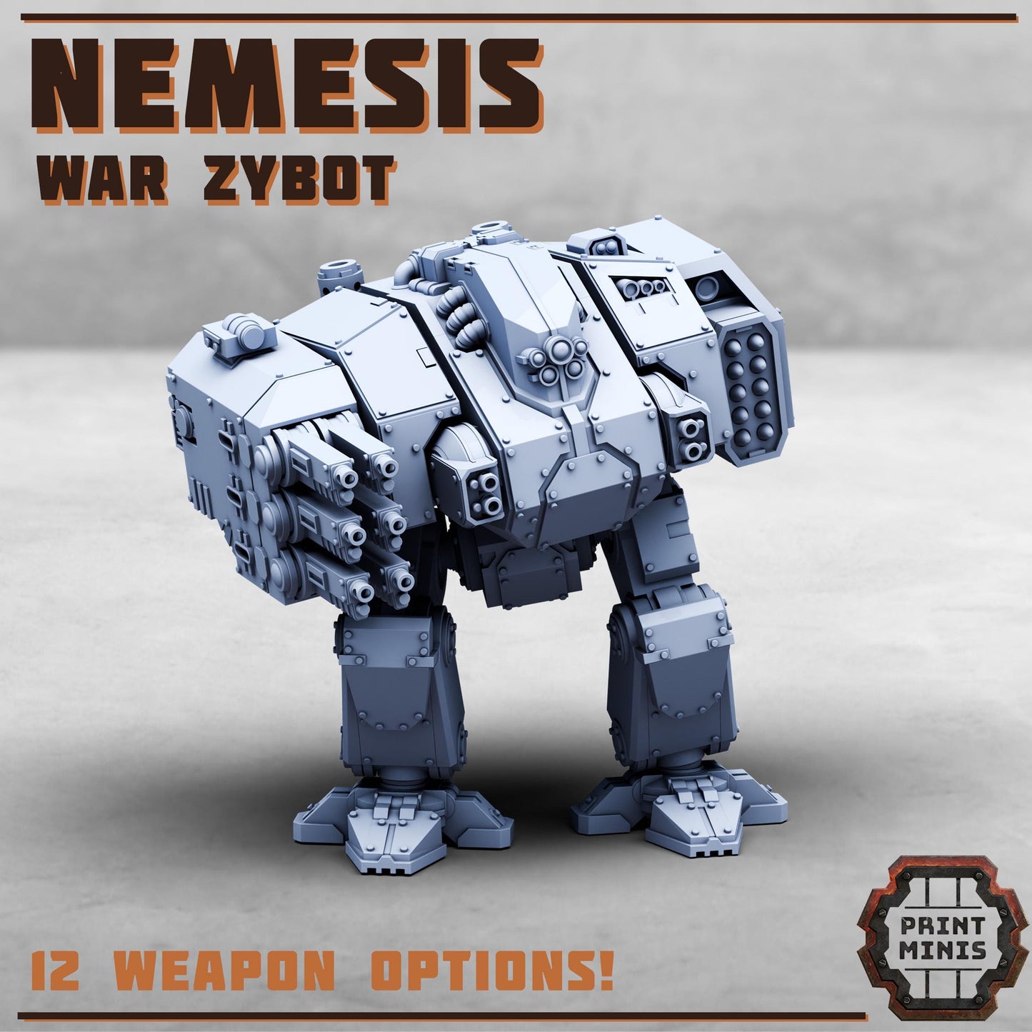Nemesis - Armatis Mors  - Futuristic Marine Army, Sci-Fi Space Walkers by Print Minis