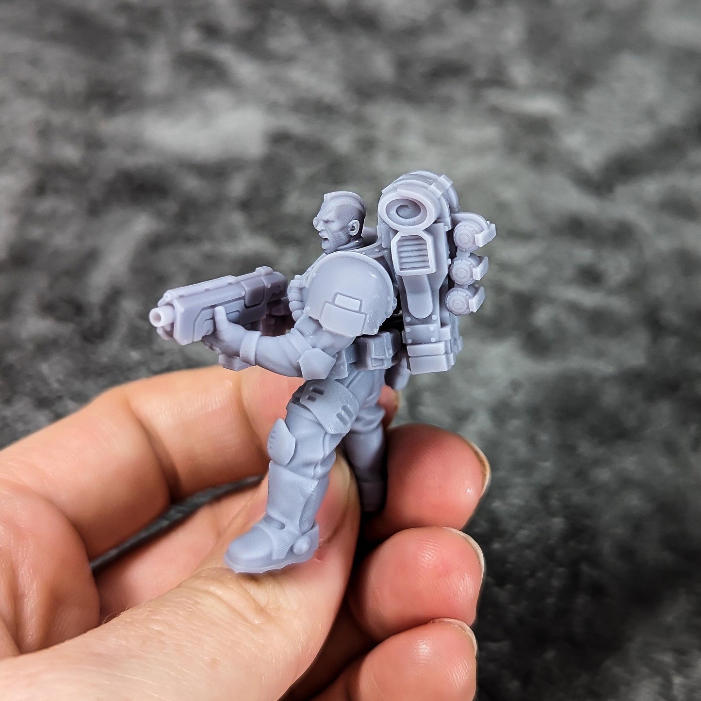 Armatis Mors - Scouts Squad - Futuristic Marine Army, Sci-Fi Space Warriors by Print Minis