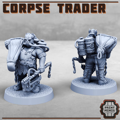 Corpse Trader - Flesh Guild - Sci-Fi Grimdark Mercenaries by Print Minis