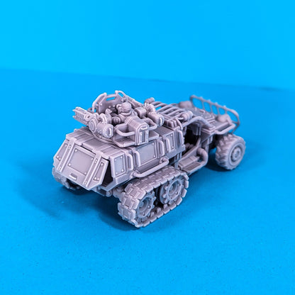 Atlas ATV with Enforcer drivers -  Sci-Fi Grimdark Tech Hunter Mercenaries by Print Minis