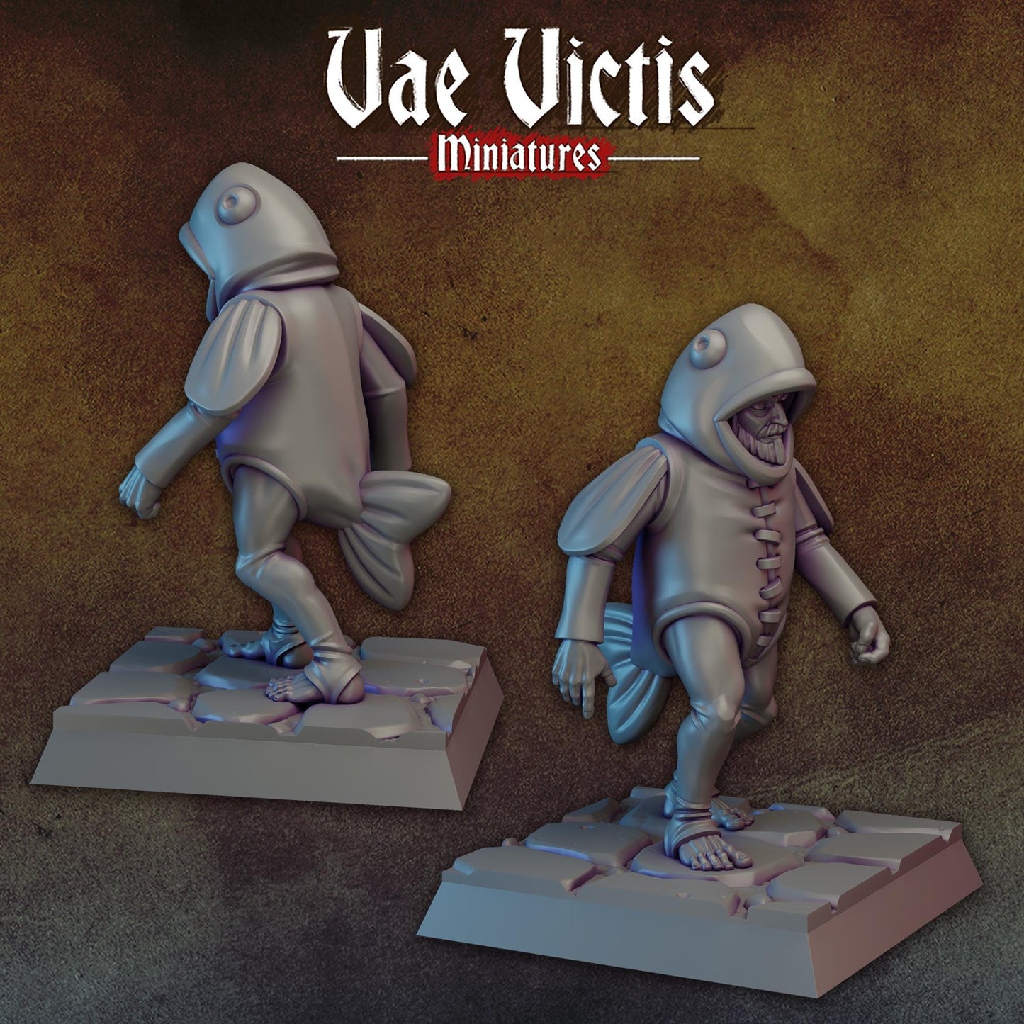 Modular Mercenary River Patrol Miniatures, Bits and Weapon Conversions Fantasy by Vae Victis, perfect for Fantasy tabletop Wargames