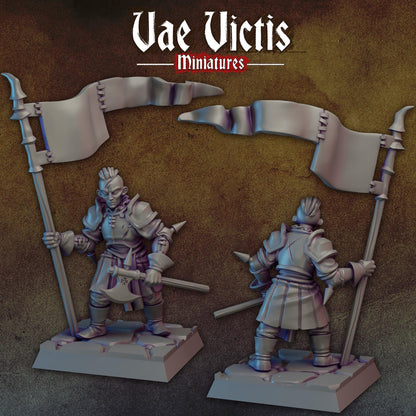 Modular Mercenary River Patrol Miniatures, Bits and Weapon Conversions Fantasy by Vae Victis, perfect for Fantasy tabletop Wargames