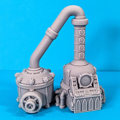 Snakebite Distillery - Sci-Fi Space Industrial Terrain by Print Minis