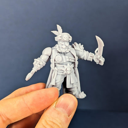 Male Pirate Ogres -  Sci-Fi Grimdark Ogres by Print Minis