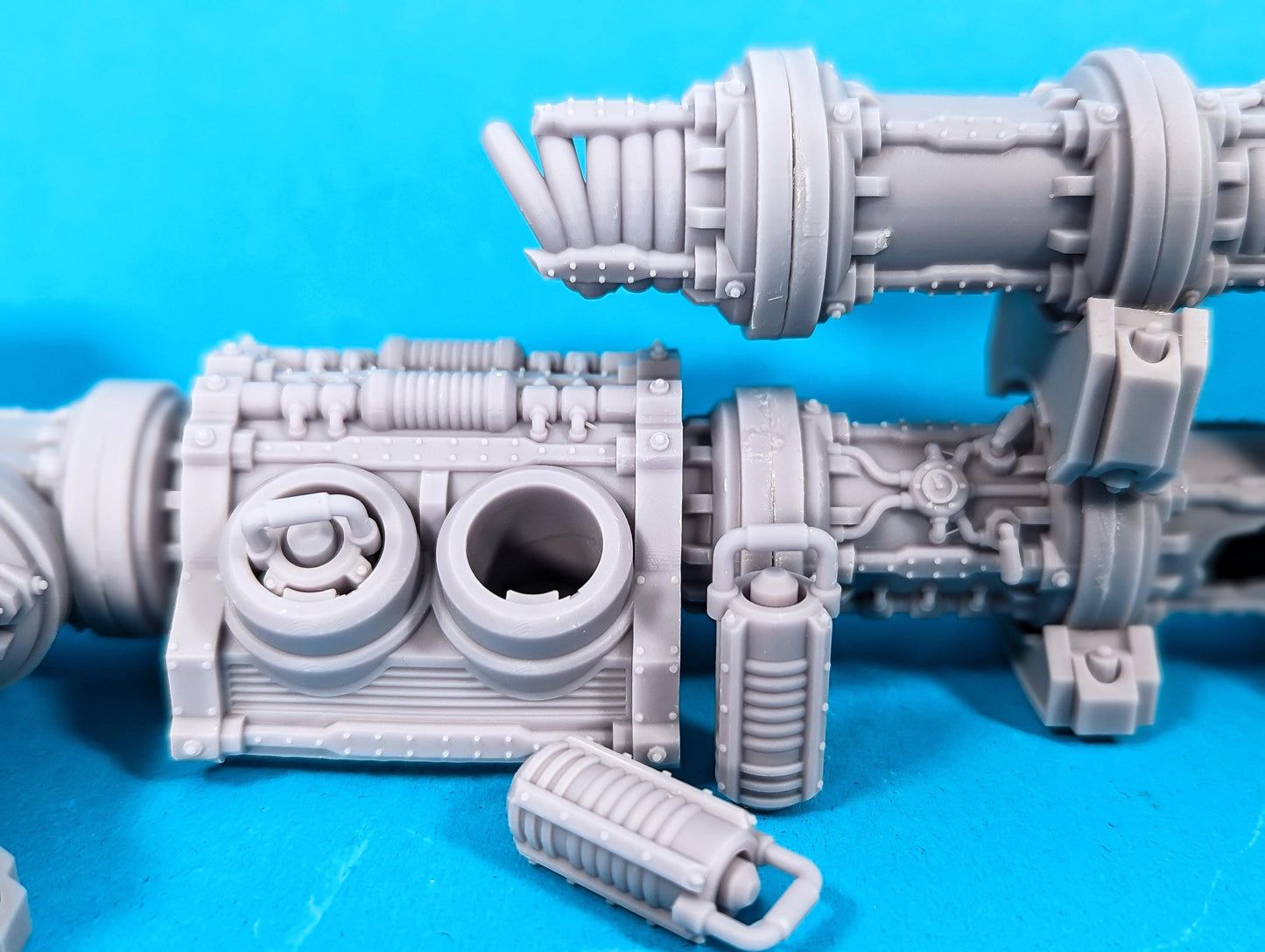 Ranvik Pipes Kit - Sci-Fi Space Industrial Terrain by Print Minis