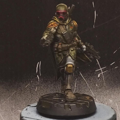 Axis Gallium - Cyborg Bounty Hunter -  Sci-Fi Grimdark Mercenaries by Print Minis