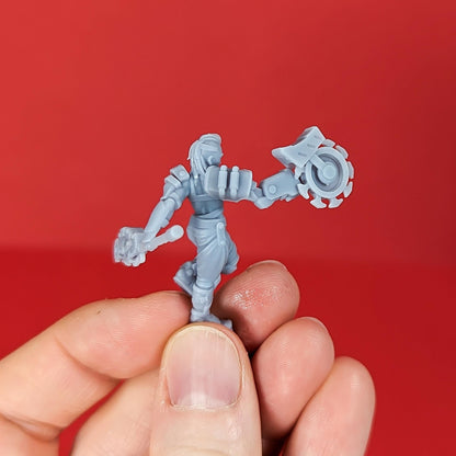 Cyborg Pit Fighters -  Sci-Fi Grimdark Mercenaries by Print Minis