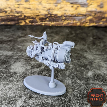 Bitter Nightshades Gang - Sci-Fi Grimdark City Skirmish Warfare Female Mercenaries by Print Minis