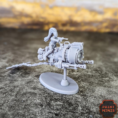 Bitter Nightshades Gang - Sci-Fi Grimdark City Skirmish Warfare Female Mercenaries by Print Minis