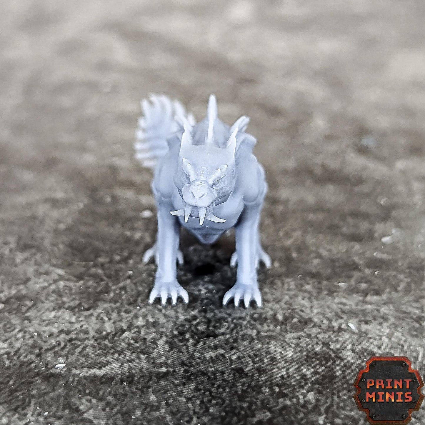 Neofelis - Bitter Nightshade Gang Pets -  Sci-Fi Grimdark City Skirmish Warfare Female Mercenaries by Print Minis